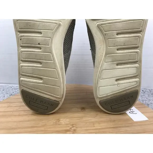 Cole Haan Mens 10M OriginalGrand Gray Stitchlite Plain Toe Casual Oxford Sneaker - Picture 9 of 10